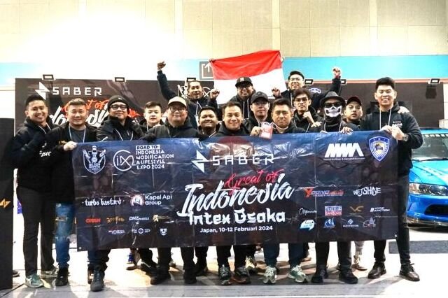 Top! Modifikator Otomotif Lokal Mejeng di Osaka Auto Messe