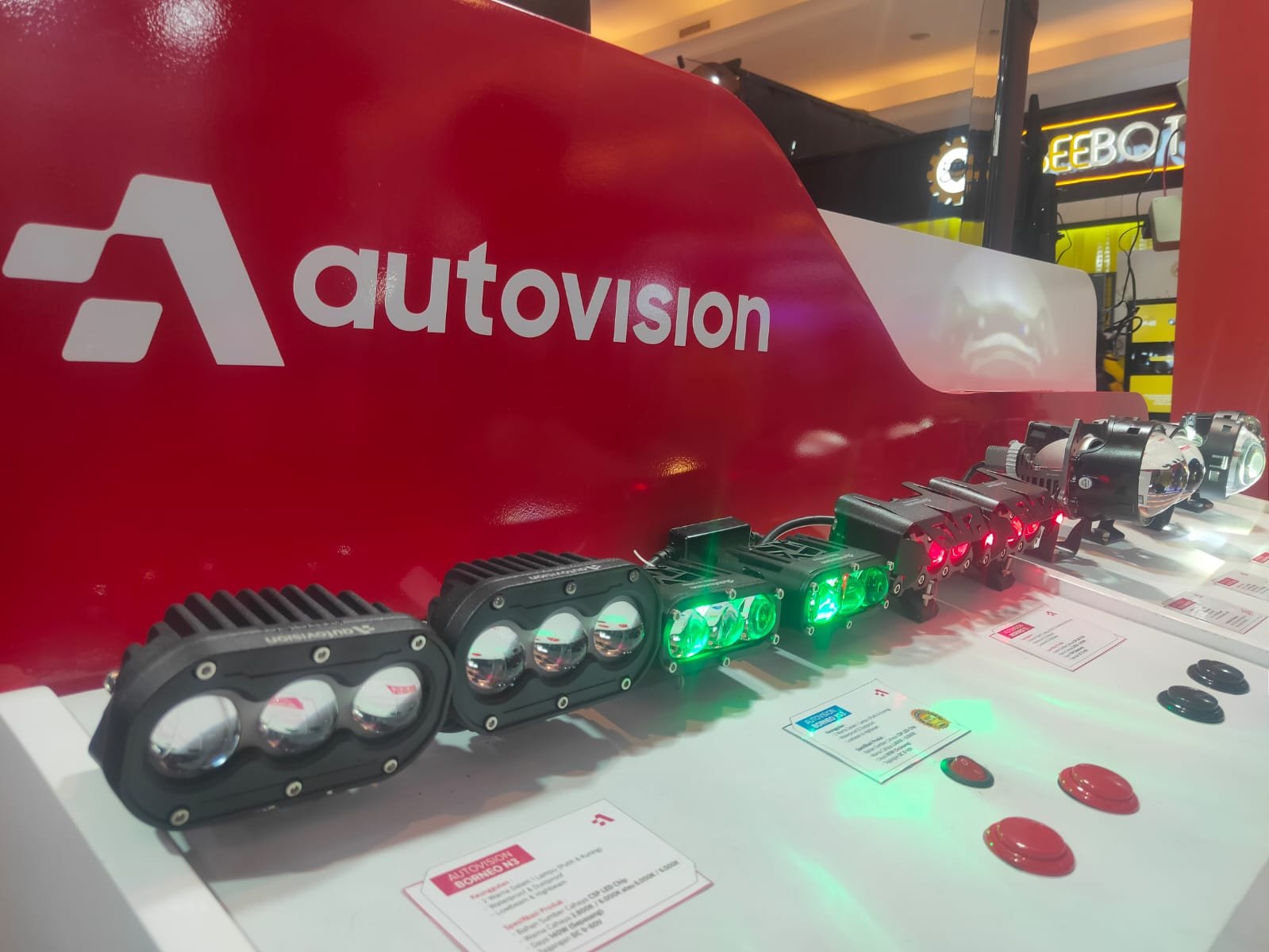 Autovision merilis lampu BiLED Dakar Carbon - apakabar.co.id