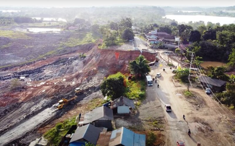 Longsor Susulan Gerus Km 171 Tanah Bumbu