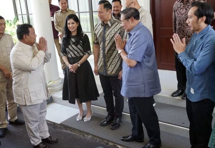 Saling Lempar Pujian, SBY: Sekarang Prabowo Komandan Saya!