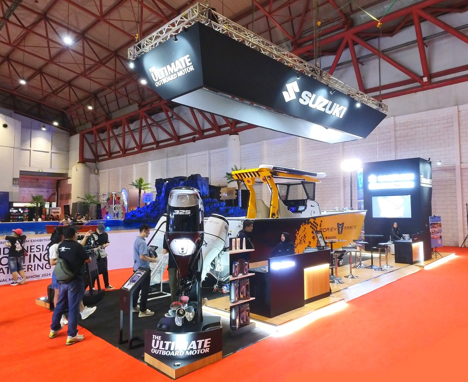 Suzuki Marine Bawa Mesin Tempel Kapal Ramah Lingkungan di IIMS 2024