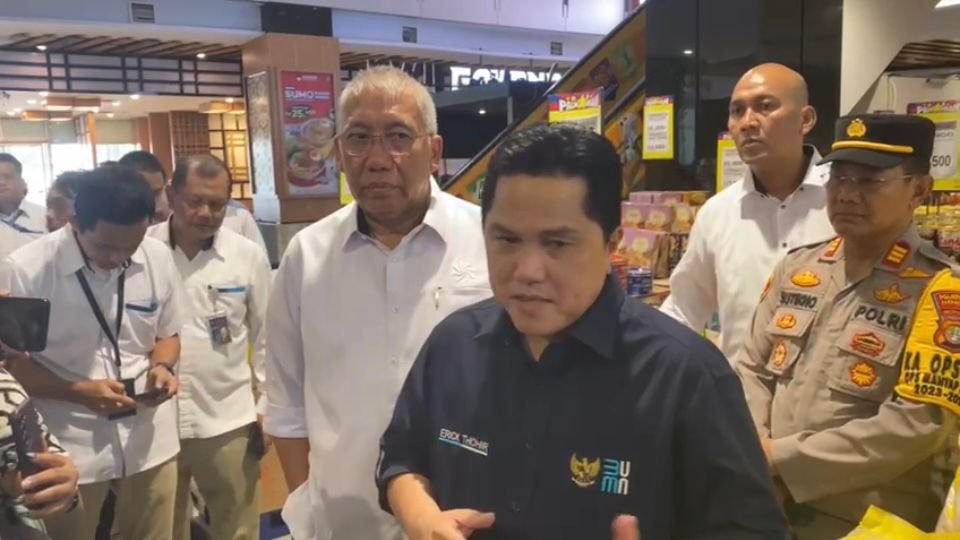 Erick Tohir Pastikan Stok Beras Cukup Sambut Ramadan dan Idulfitri