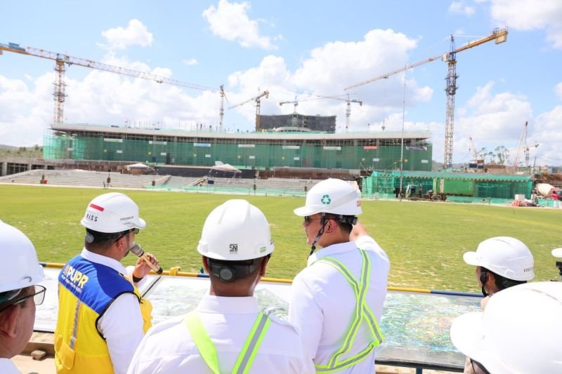 Perdana Datangi IKN, Menteri AHY Terpukau