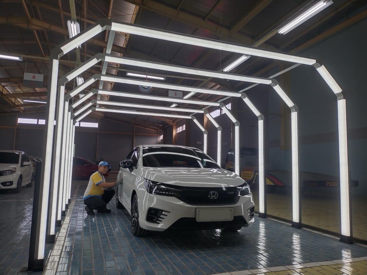 Honda Hadirkan Bengkel Bodi dan Cat Terlengkap di Kota Kudus