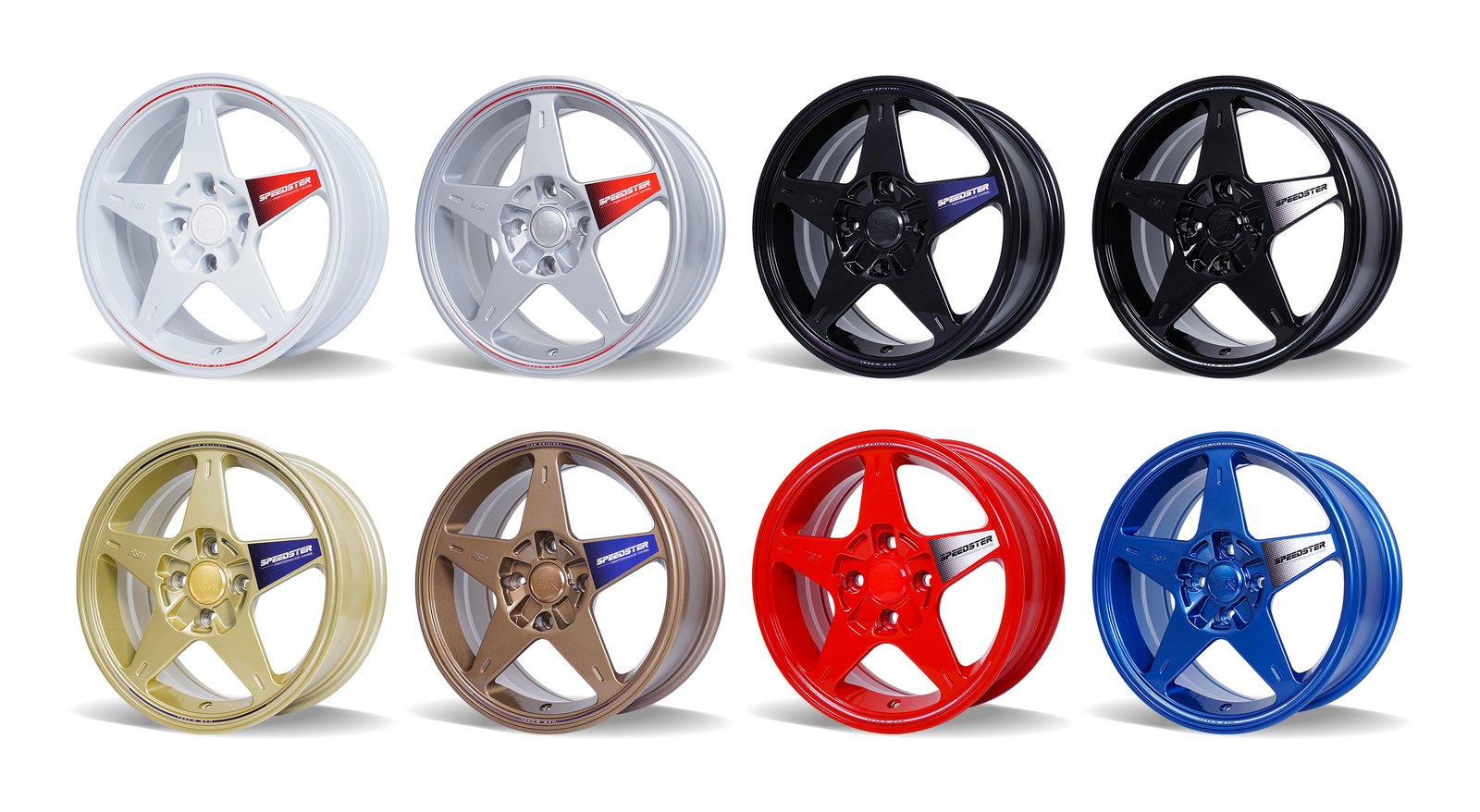 Velg HSR Speedster meluncur khusus untuk mobil kecil, harga mulai Rp4 jutaan. Foto: dok. HSR Wheel