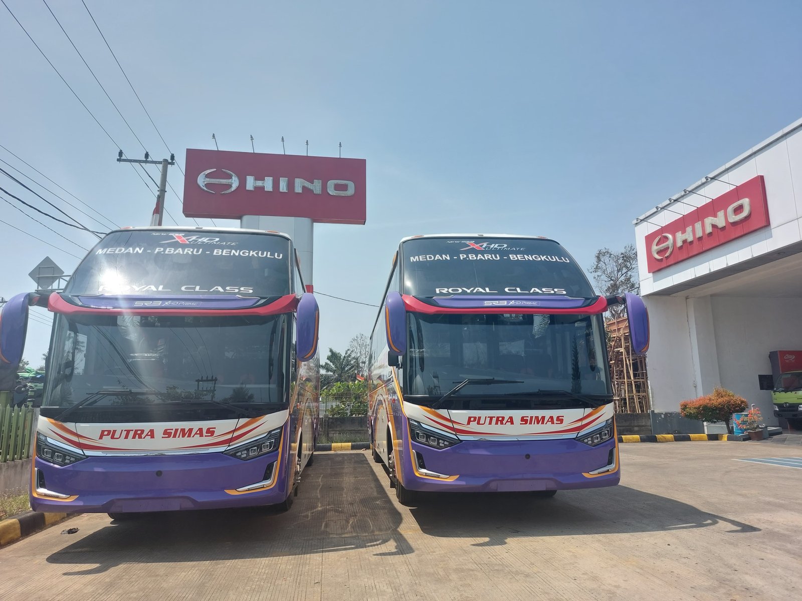 Bus Baru PO Putra Simas Gunakan Sasis Hino RM 280 ABS, Ini Trayeknya