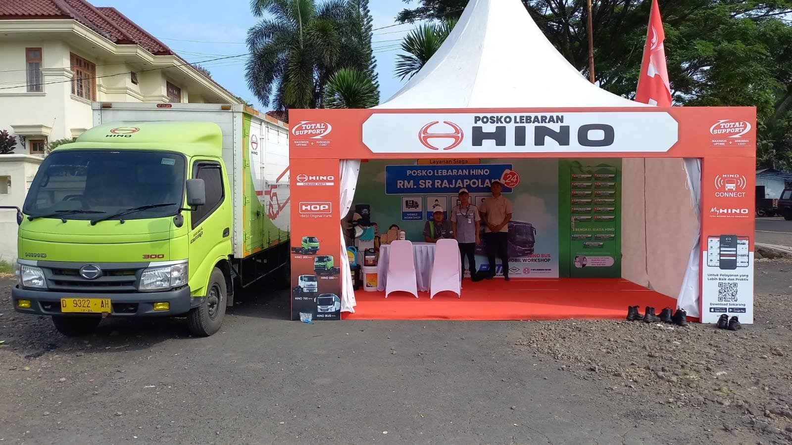 Hino Siapkan 18 Posko Lebaran 24 Jam di Sumatra dan Jawa, Ini Lokasinya