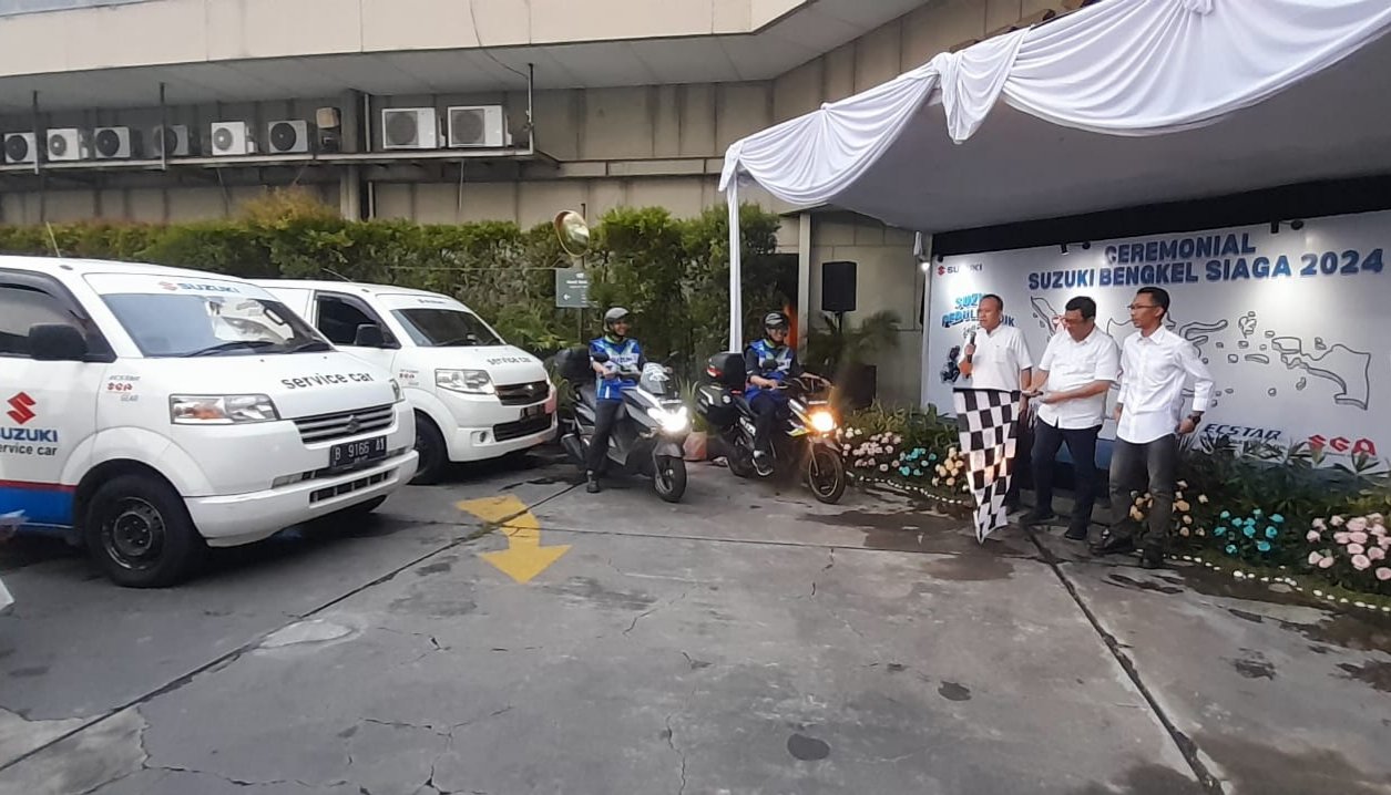 Pastikan Mudik Lebaran Aman, Suzuki Siapkan 66 Bengkel Siaga di Sumatra dan Jawa-Bali