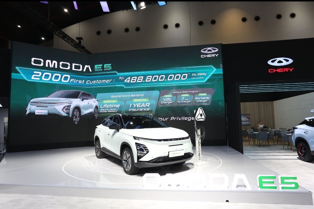 Omoda E5 Sumbang 80 Persen Penjualan Chery di IIMS 2024
