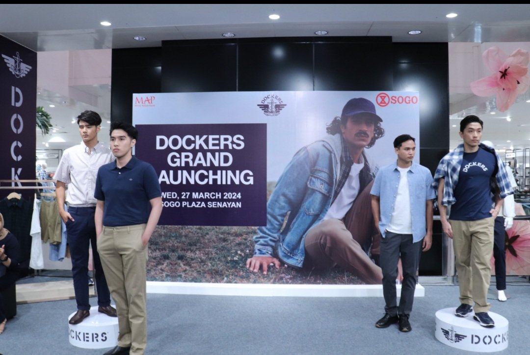 SOGO Department Store Kini Hadirkan Brand Docker