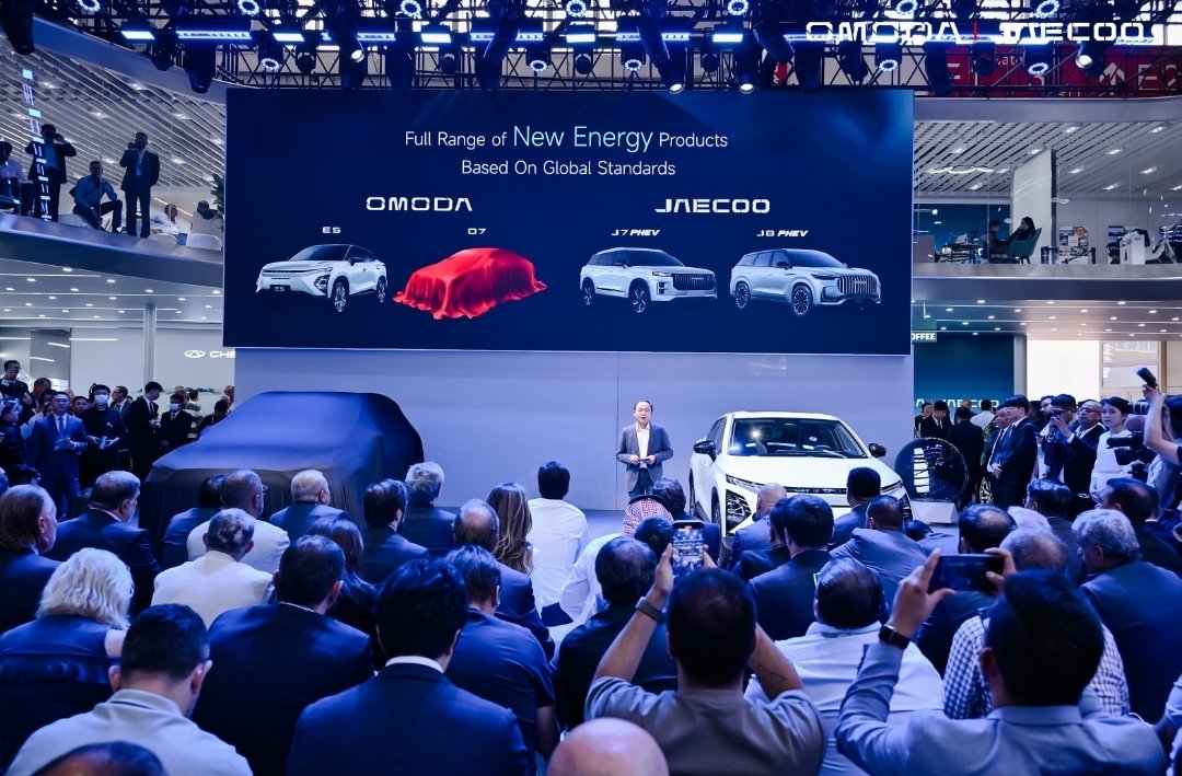 Omoda 7 meluncur secara global di Cina, Minggu (28/4). Foto: dok. Chery