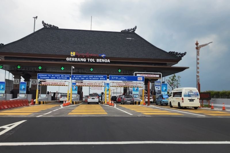 H1 Lebaran 2024, Volume Lalin di Tol Luar Pulau Jawa Meningkat