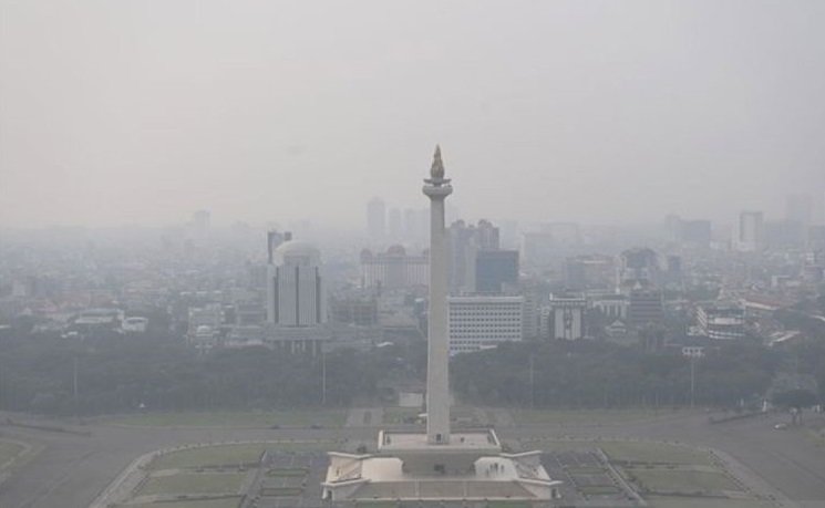 Hari Kedua Pascaliburan, Kualitas Udara DKI Terburuk Kelima Dunia