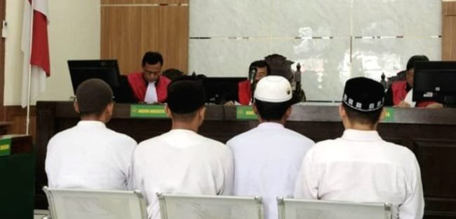 Tiga Terdakwa Pengedar Sabu Asal Aceh Divonis Seumur Hidup
