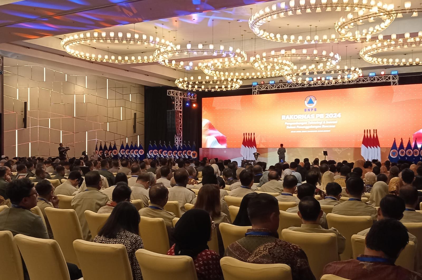 Rakornas PB 2024, Wapres Ingatkan Komitmen Pemangku Kepentingan dalam Penanggulangan Bencana