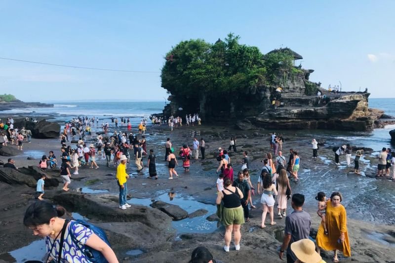 Libur Lebaran 2024, DTW Tanah Lot Tambah Fasilitas Tempat Foto