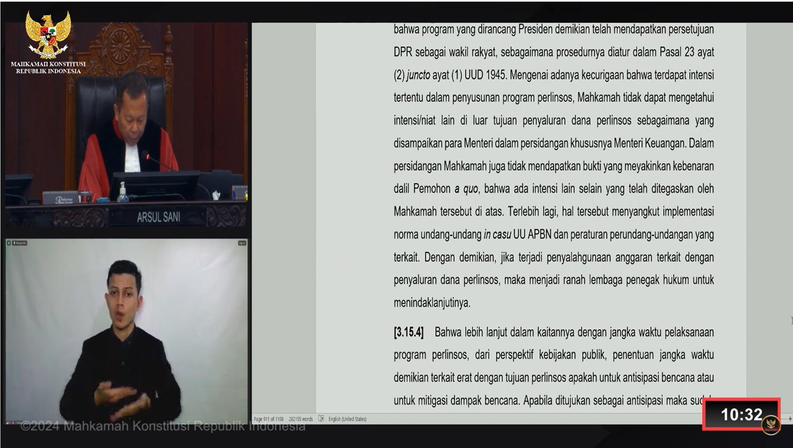 Tudingan AMIN soal Jokowi 'Cawe-Cawe' di Pilpres 2024, MK: Dalil Tidak Berasalan