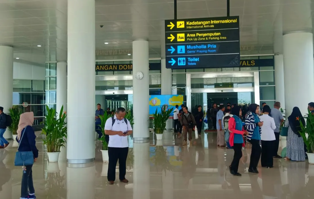 Bandara Syamsudin Noor Minim Trip Antar Negara