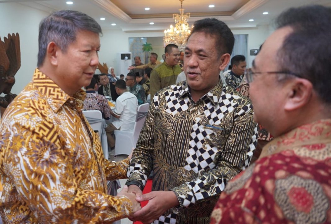 Open House Dasco, Adik Prabowo Nanya Kabar Kalsel ke SBR