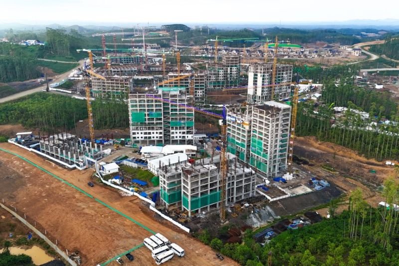 Kementerian PUPR Kebut Pembangunan Hunian di IKN