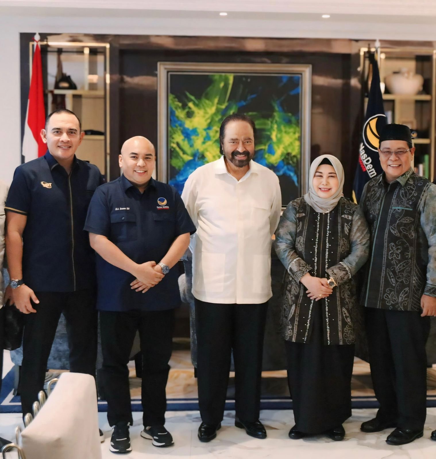 Resmi, Acil Odah Didukung Paloh di Pilgub Kalsel 2024