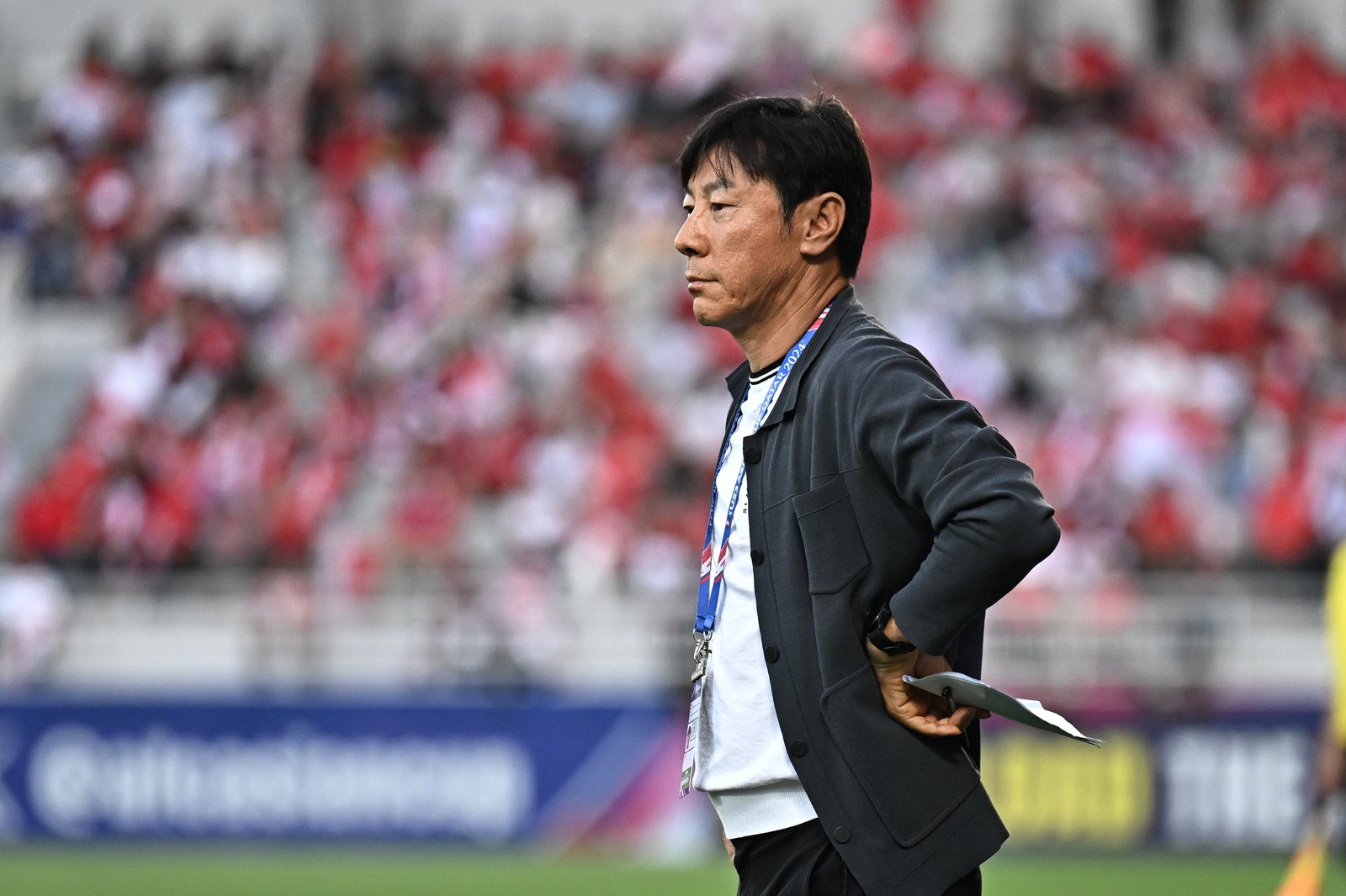 Pelatih Timnas Indonesia U-23, Shin Tae-yong. Foto: PSSI 