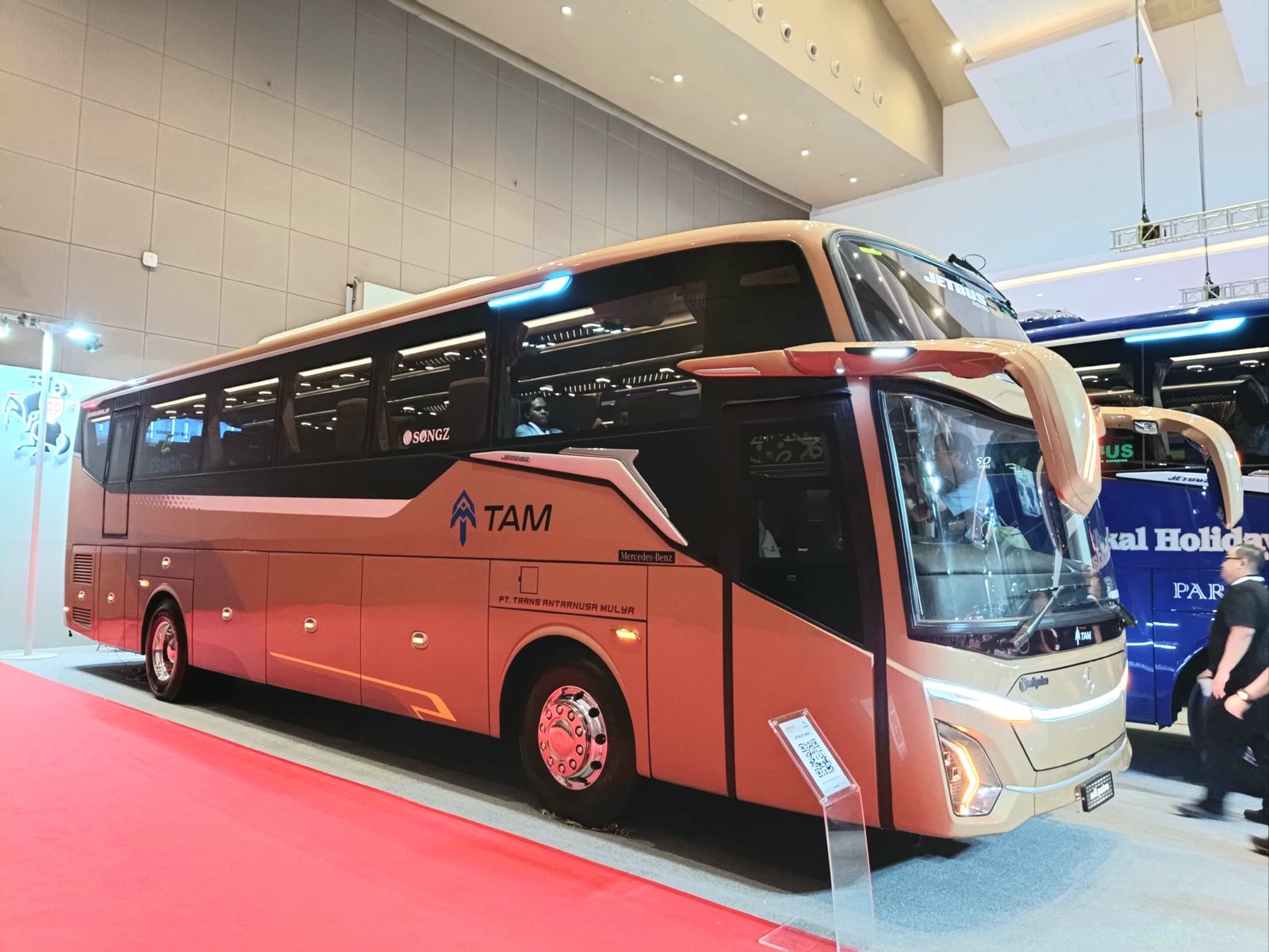 PO TAM Tambah 10 Bus Baru Pakai Sasis Mercedes-Benz OH 1626