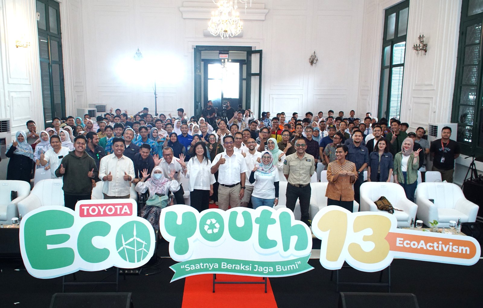 Toyota Indonesia mengadakan kompetisi proyek dan inovasi perbaikan lingkungan hidup bertajuk Toyota Eco Youth (TEY) ke-13. Foto: dok. Toyota