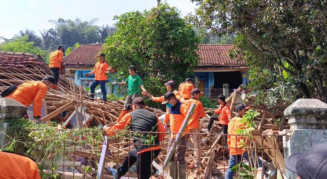 BPBD Cianjur Tetapkan Dua Kampung Korban Pergeseran Tanah dalam Status Tanggap Darurat