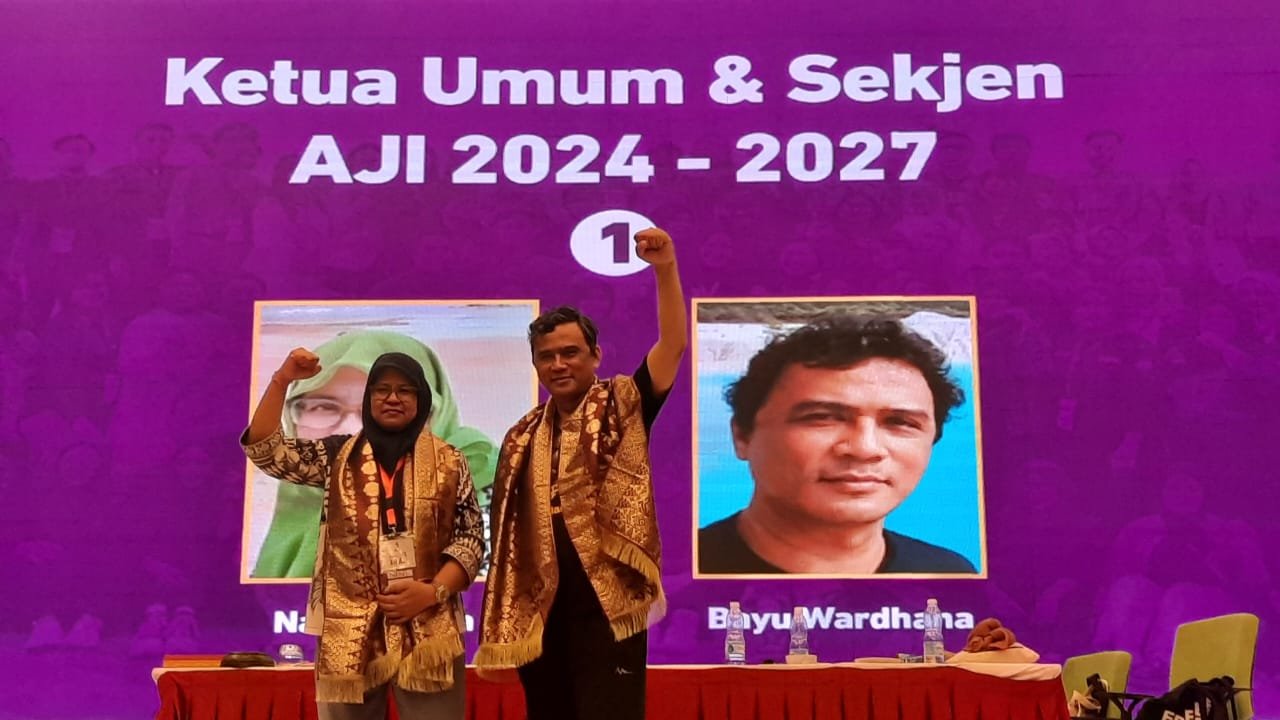 Duo Independen.id, Nany-Bayu Nahkodai AJI Indonesia