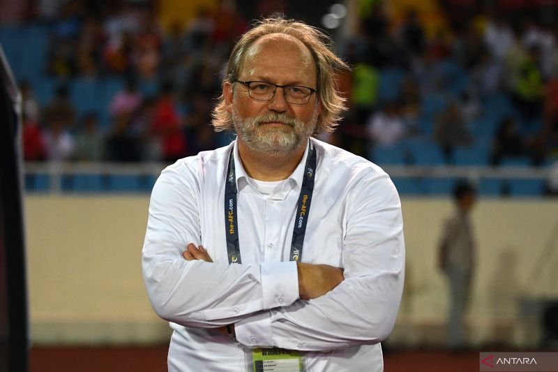 Pelatih Filipina, Tom Saintfiet. Foto:  antara.com