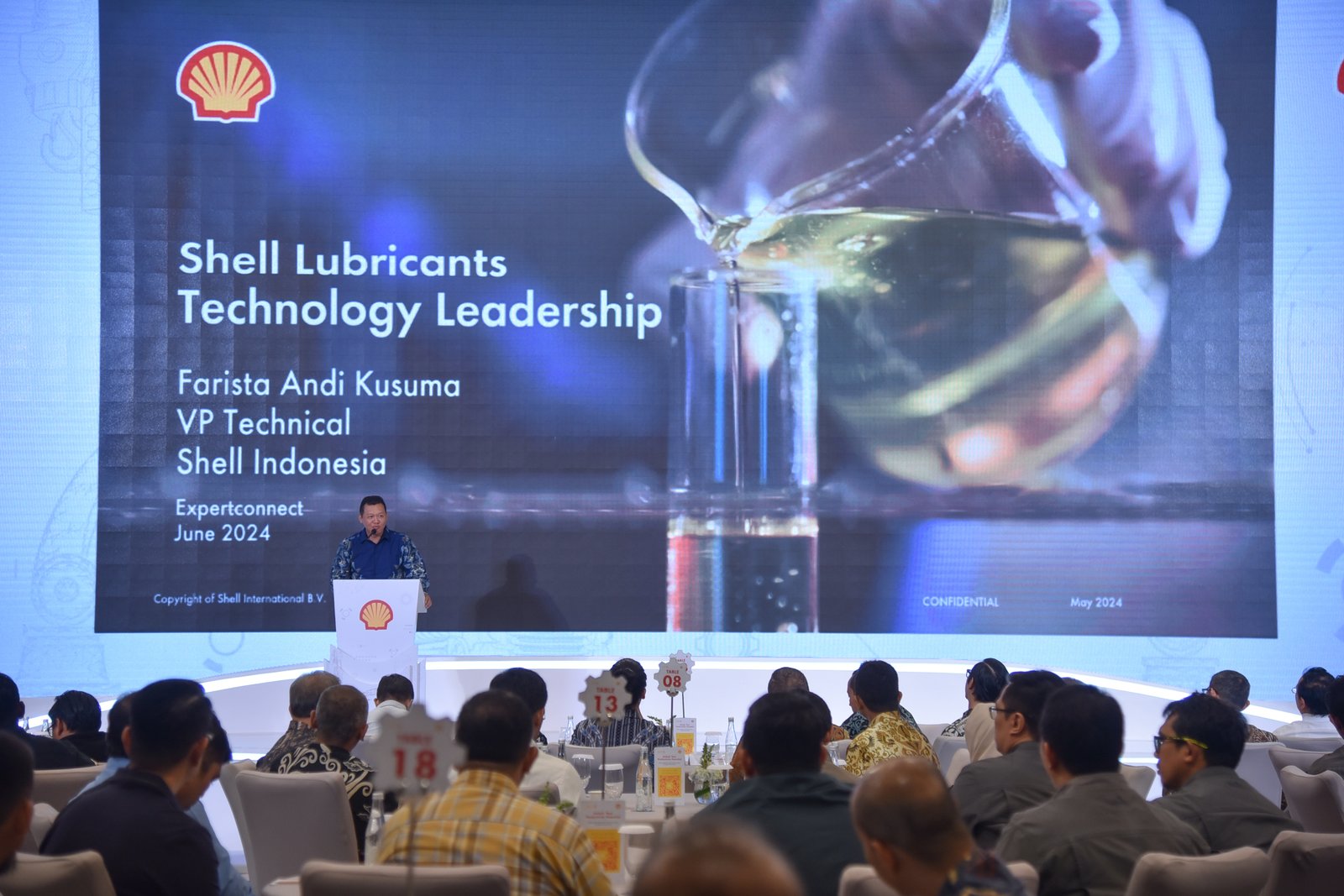 Farista Andi Kusuma - VP Technical Shell Indonesia - Shell ExpertConnect 2024. Foto: dok. Shell