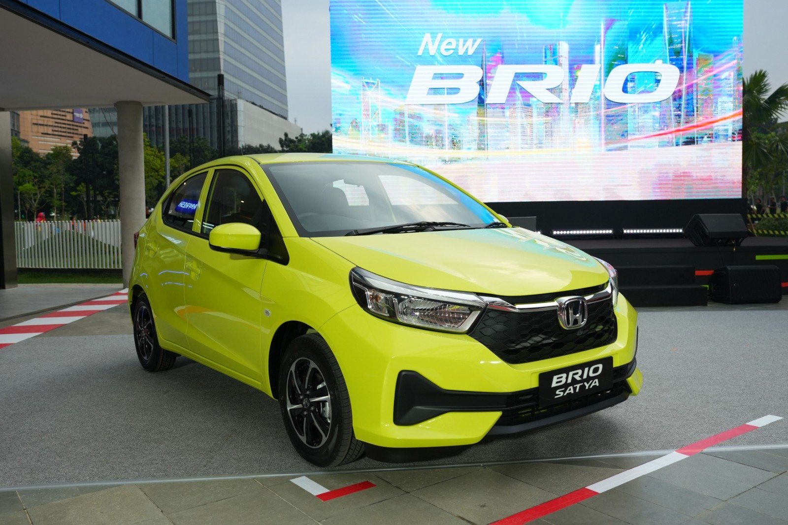 Honda Brio membukukan penjualan tertinggi Honda pada Mei 2024. Foto: dok. HPM