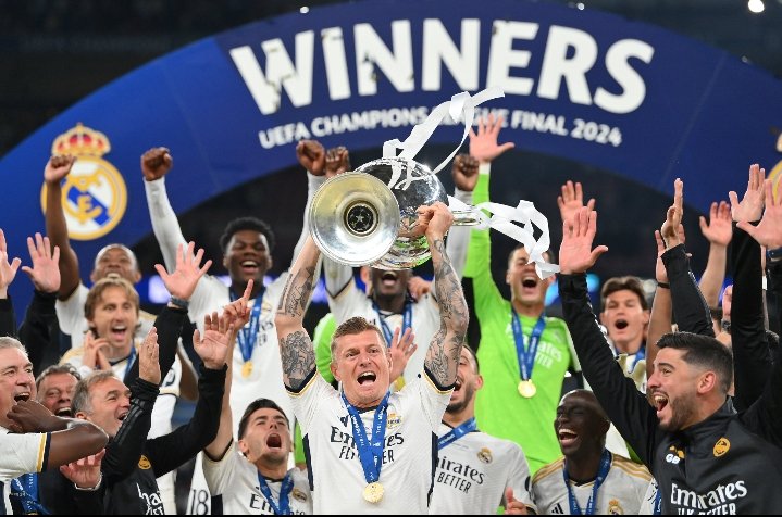 Real Madrid Juara Liga Champions 2023/2024 Usai Taklukan Dortmund 2-0