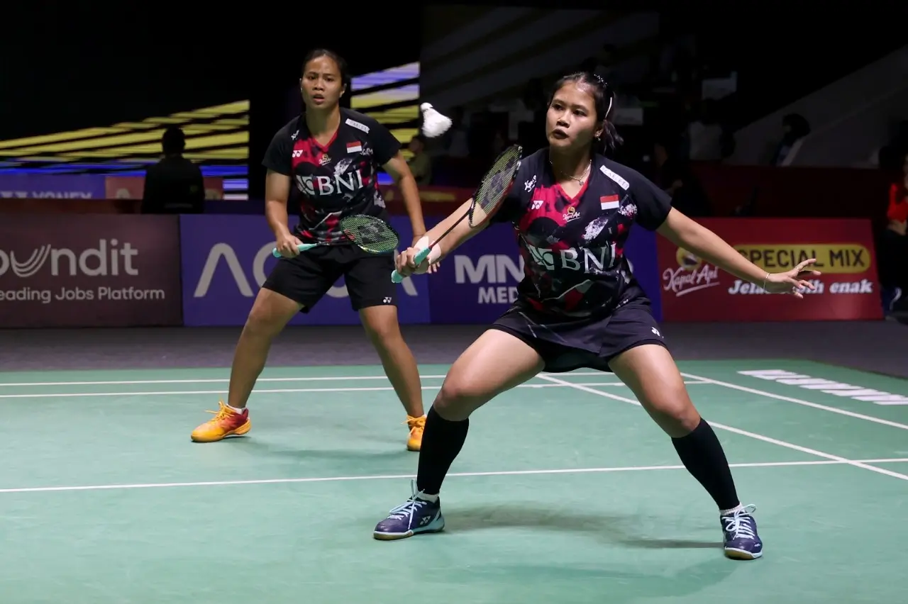 Ganda Putri Indonesia Jesita/Febi Juara Kaohsiung Masters 2024