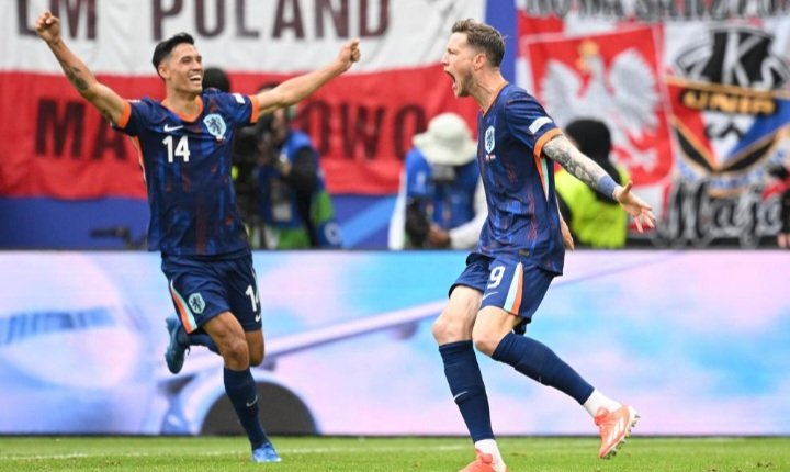 Sempat Tertinggal, Belanda Kalahkan Polandia 2-1
