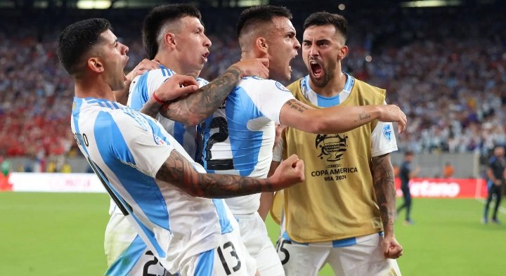 Lautaro Martinez Bawa Argentina Lolos ke Perempat Final Copa America 2024