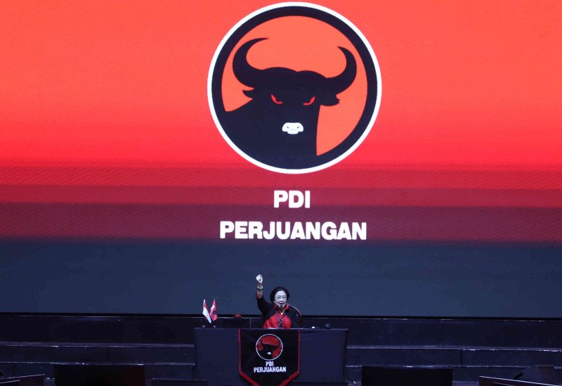 Megawati Kembali Dikukuhkan Jadi Ketum PDIP di Kongres Bali
