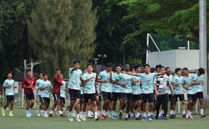 Timnas Indonesia U-19 saat menjalani training camp di Jakarta. Foto: PSSI 
