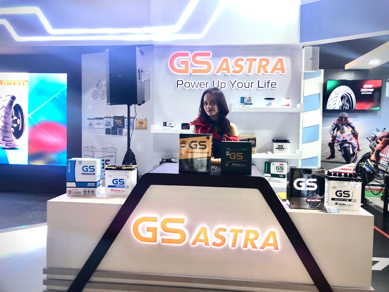 Astra Otoparts bawa konsep interaktif di GIIAS 2024. Foto: apakabar.co.id/DF