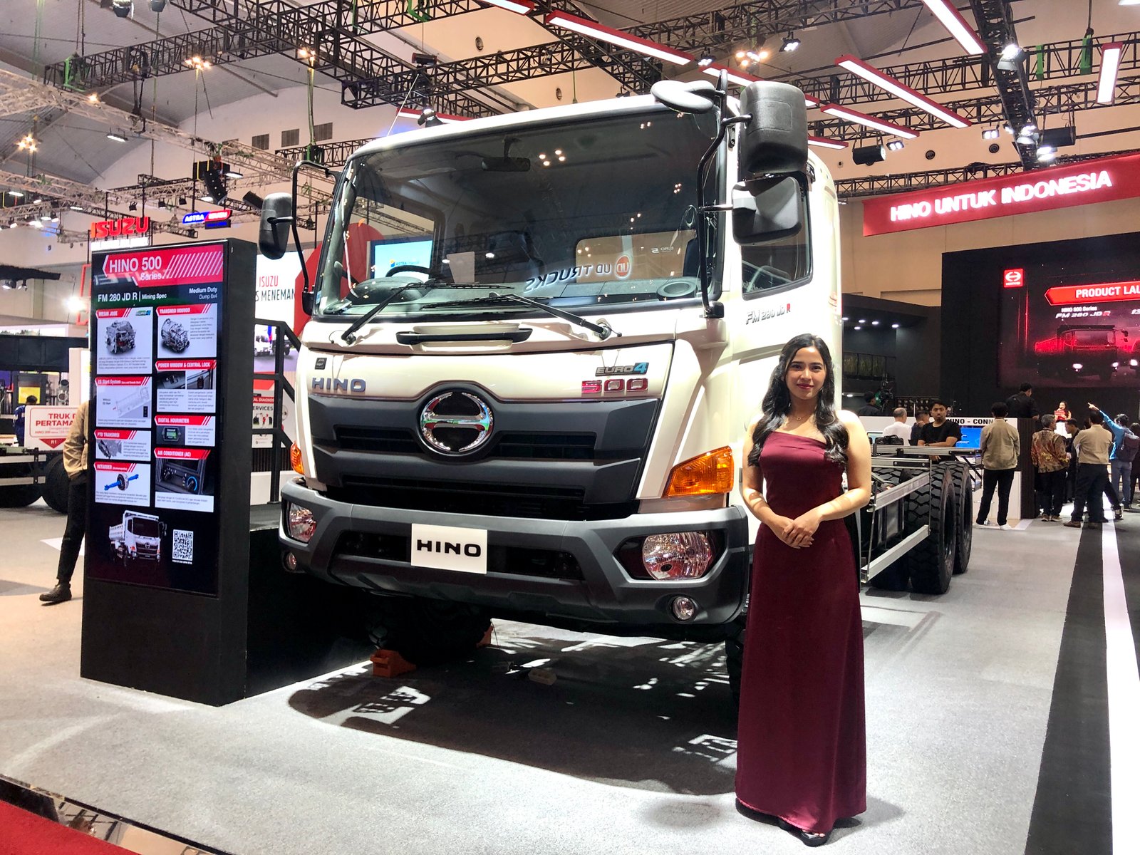 Hino membawa enam produk unggulan, termasuk 500 FM280 JD hadir di GIIAS 2024
Foto: apakabar.co.id/DF