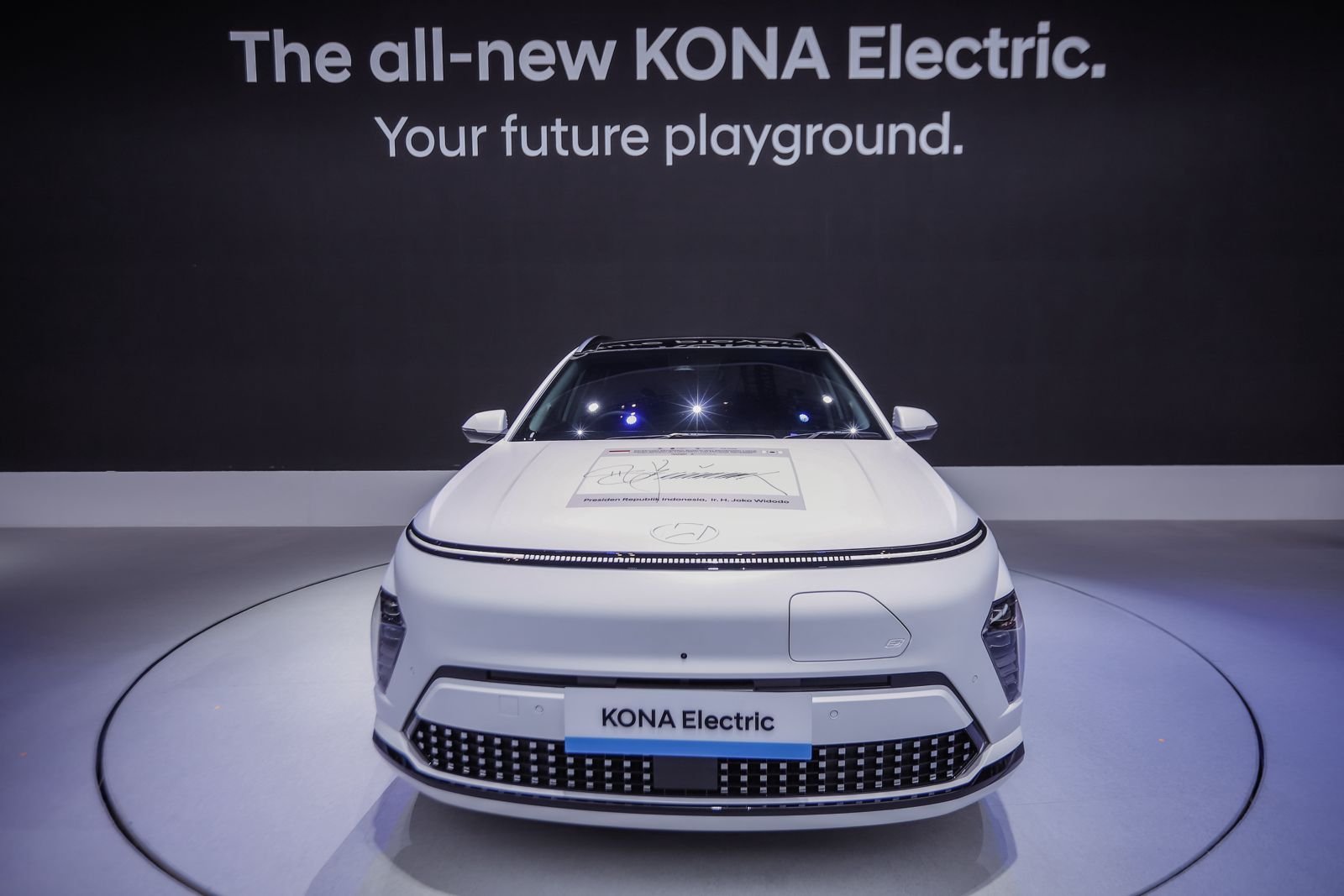 All New Kona Electric Sudah Diterima dan Bakal Jadi Armada Bluebird di IKN