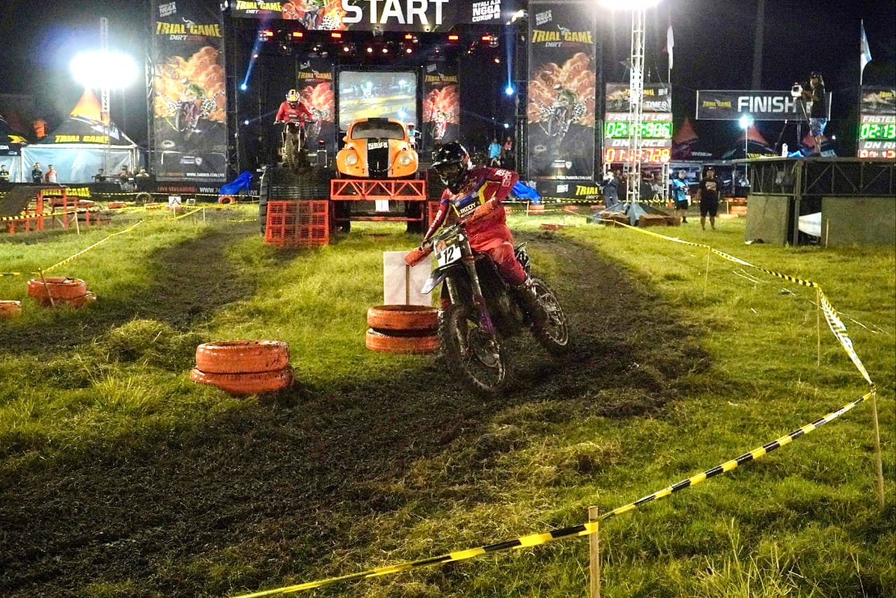 Lantian Juan Rebut Juara Umum Seri Perdana Trial Game Dirt 2024