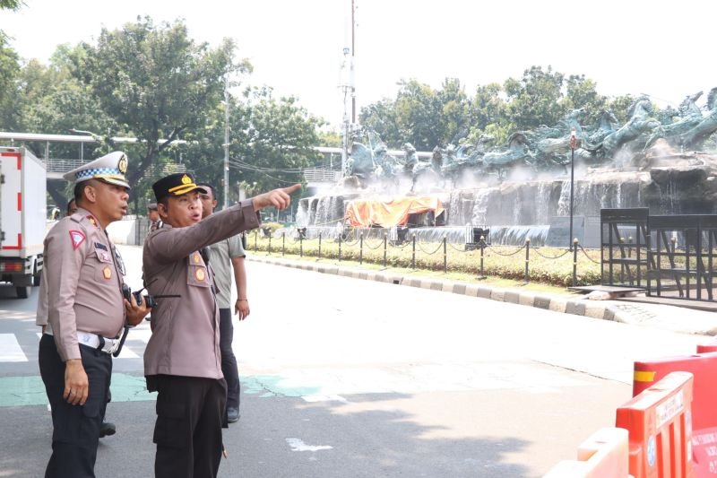 Arsip foto - Kapolres Metro Jakarta Pusat Kombes Polisi Susatyo Purnomo Condro di Kawasan Patung Kuda, Jakarta Pusat, Kamis (6/6/2024). Foto: Polres Metro Jakarta Pusat