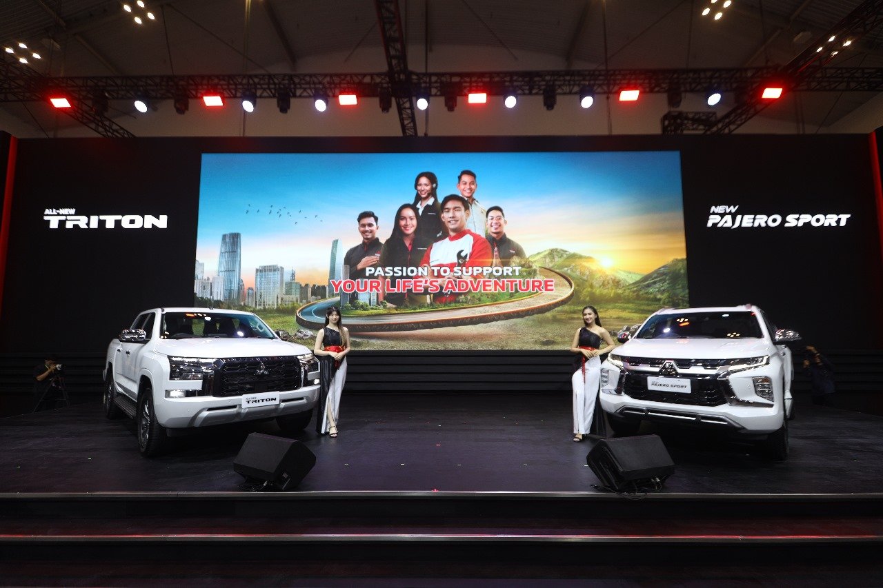 MMKSI Luncurkan Mitsubishi All New Triton dan New Pajero Sport di GIIAS 2024