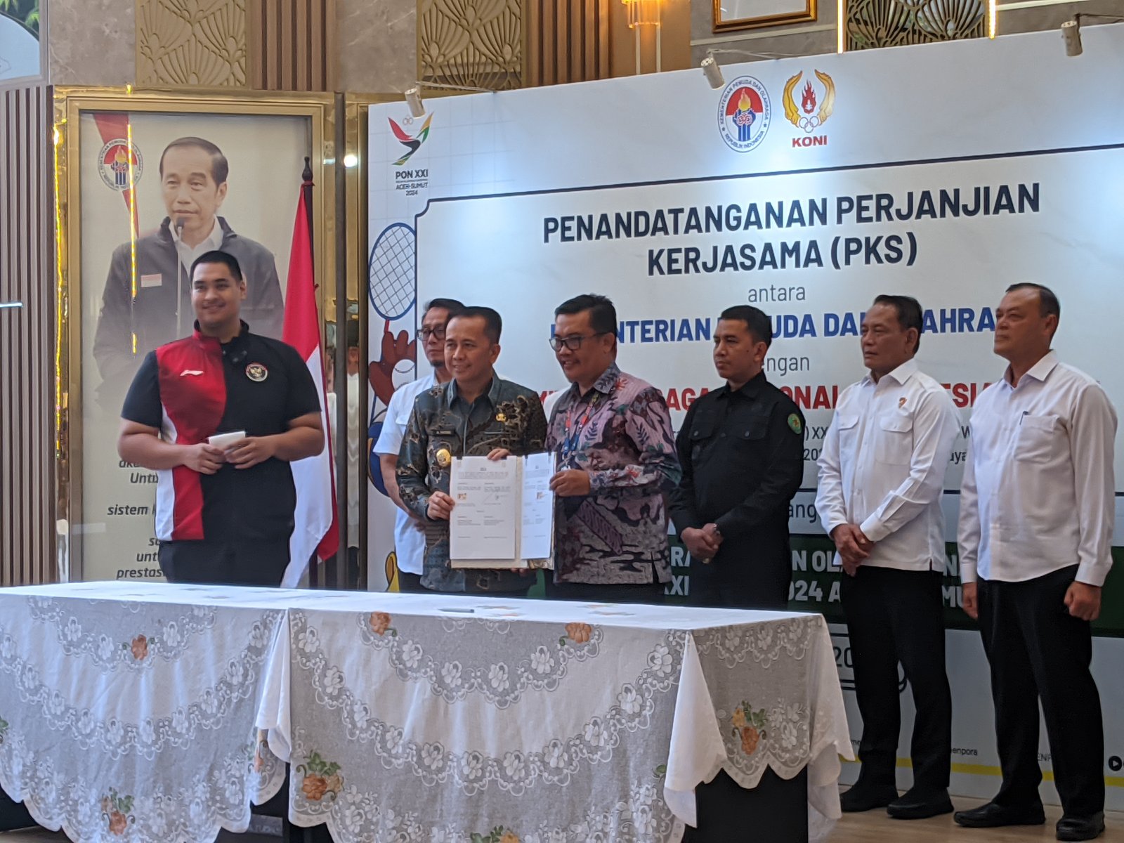 Menpora Dito Ingatkan Aceh-Sumut Jangan Meninggalkan Utang di PON 2024