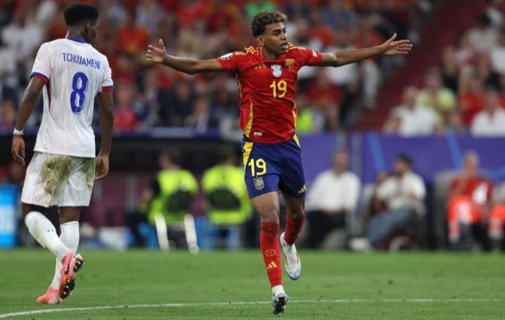 Spanyol ke Final, Lamine Yamal Cetak Sejarah di Euro 2024 