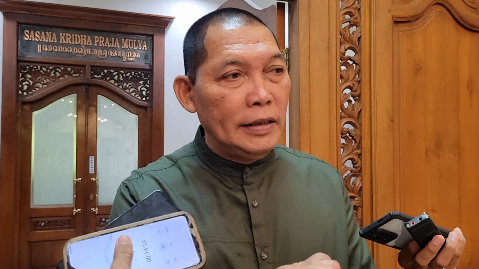 Teguh Prakosa saat ditemui di Balaikota Solo. Foto: apakabar.co.id/ Fernando Fitusia