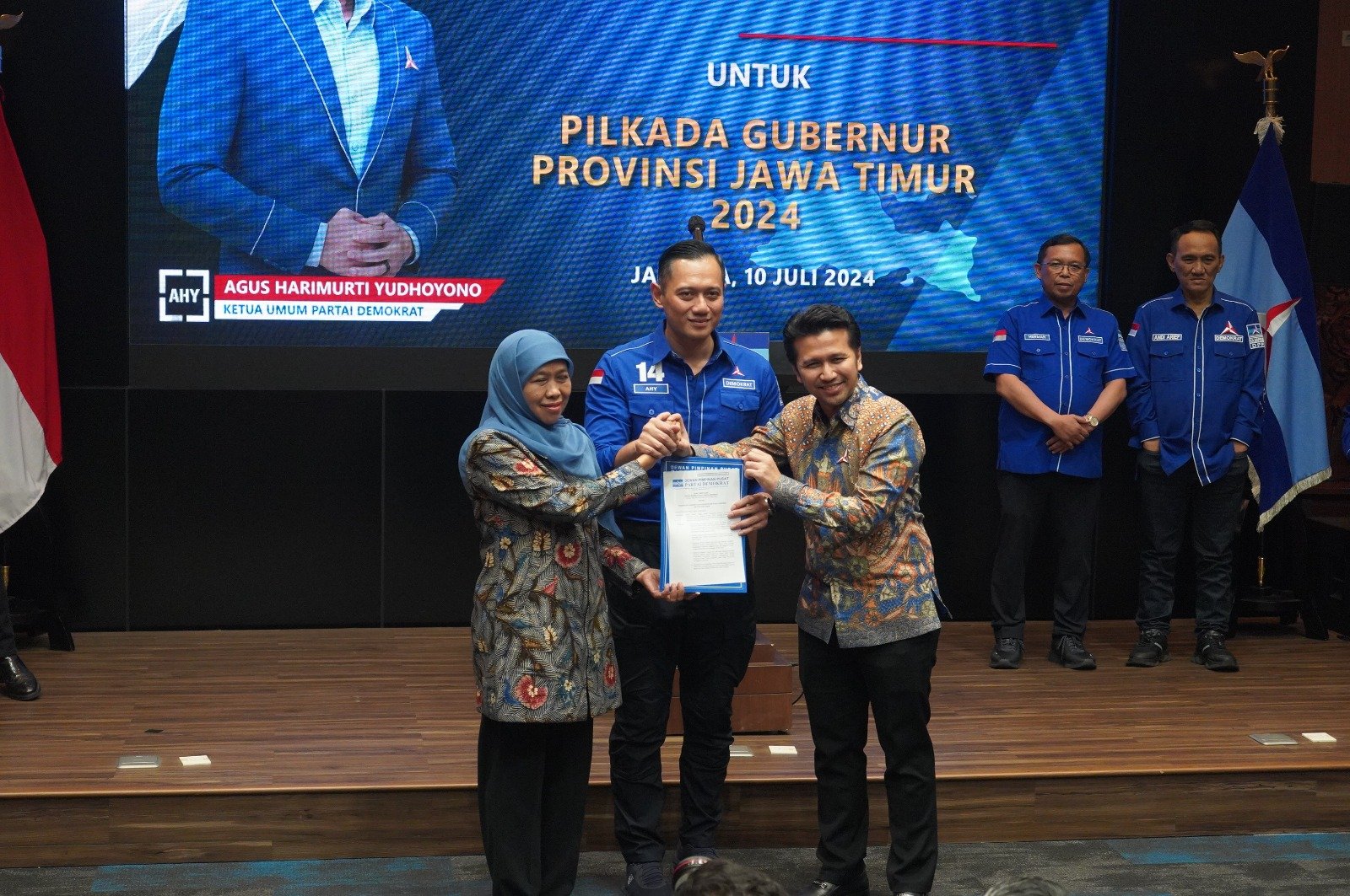 Demokrat Dukung Duet Khofifah-Emil di Pilgub Jatim 2024