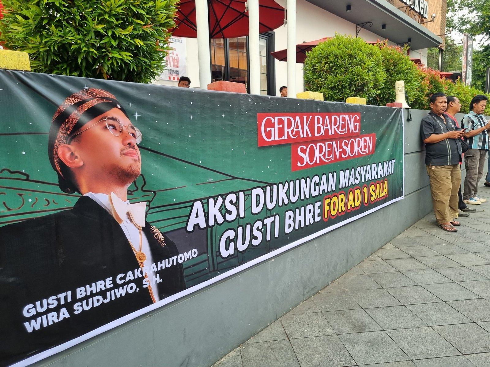 Dukungan ke Mangkunegara X Maju Pilkada Solo Mulai Mengalir